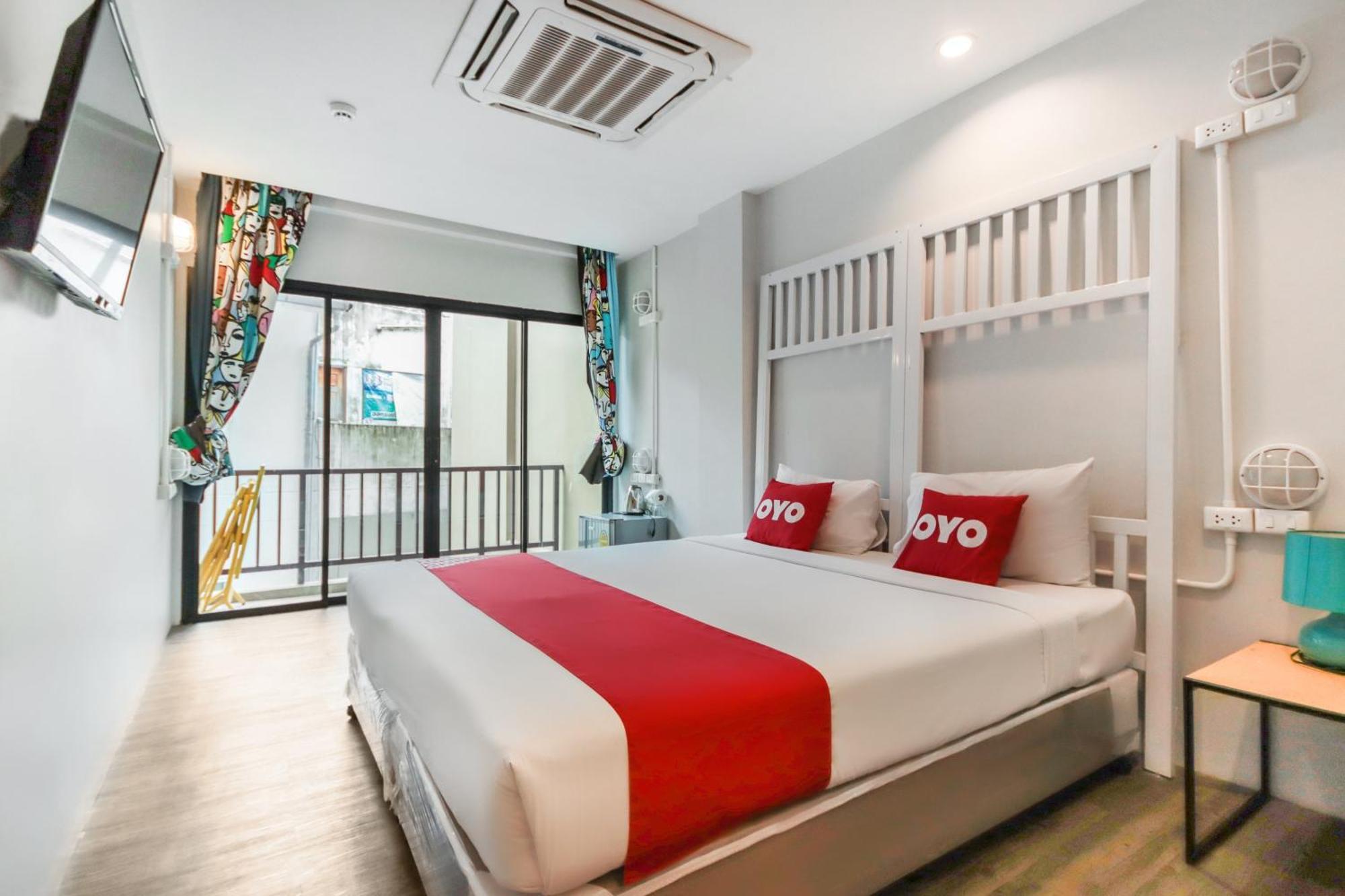 Oyo 1074 Fin Hostel Bãi biển Kata Ngoại thất bức ảnh